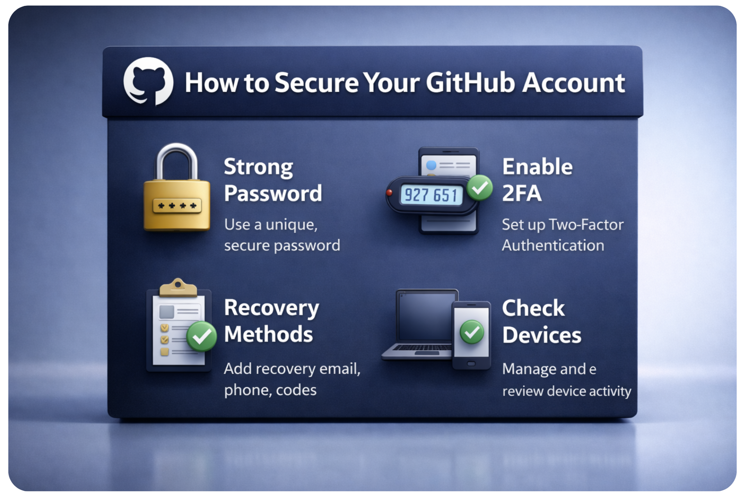 How to Set Up Your Bought Old GitHub Account Safely