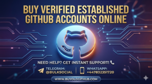 buy verified established GitHub accounts online