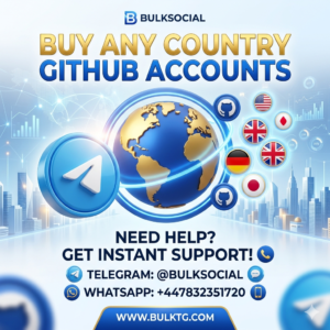 Buy Any Country Github Accounts