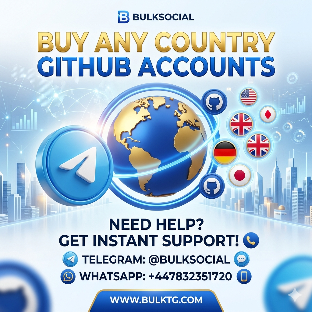 Buy Any Country Github Accounts