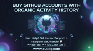 buy GitHub accounts with organic activity history