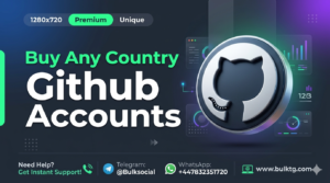 Buy Any Country Github Accounts