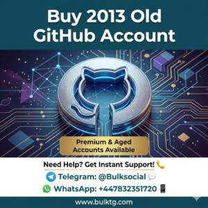 buy 2013 old GitHub account