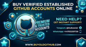 buy verified established GitHub accounts online