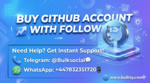 buy GitHub account with followers
