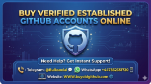buy verified established GitHub accounts online