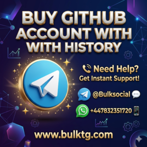buy GitHub account with history
