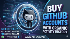 buy GitHub accounts with organic activity history