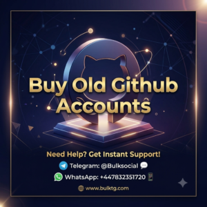 Buy Old Github Accounts