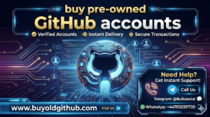 buy pre-owned GitHub accounts
