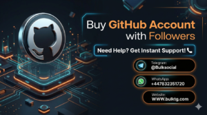 buy GitHub account with followers