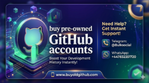 buy pre-owned GitHub accounts