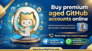 Buy premium aged GitHub accounts online