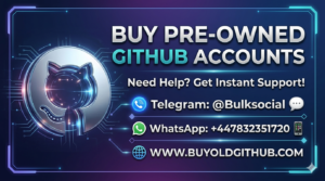 buy pre-owned GitHub accounts